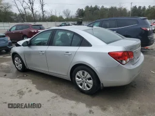 2015 Chevrolet Cruze LS with VIN 1G1PA5SH8F7111951, listed as a Copart auction lot 55272075 with 62,793 mi miles and Clean Title. Bid and sale history available at DreamBid. Image 2.