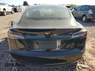 2023 Tesla Model 3 with VIN 5YJ3E1EA4PF459775, listed as a Copart auction lot 47998075 with 37,232 mi miles and Salvage Title. Bid and sale history available at DreamBid. Image 6.
