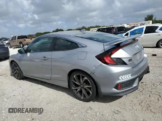 2017 Honda Civic Si with VIN 2HGFC3A57HH753983, listed as a Copart auction lot 51331985 with 93,221 mi miles and Salvage Title. Bid and sale history available at DreamBid. Image 2.