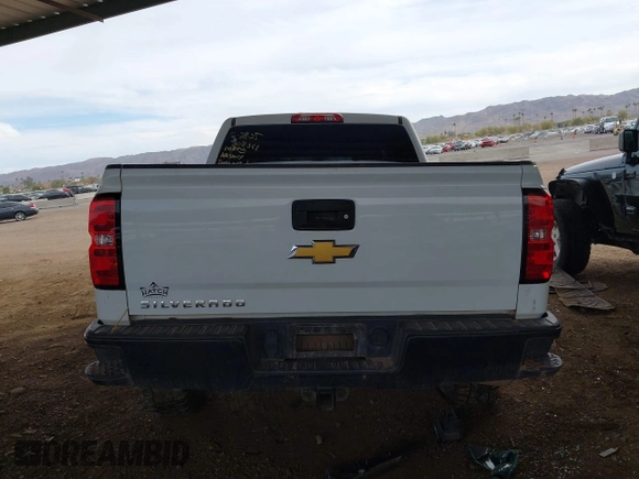 2018 Chevrolet Silverado 1500 Work Truck with VIN 3GCUKNEC2JG308361, listed as a IAAI auction lot 41741803 with 121,793 mi miles. Bid and sale history available at carsss.com. Image 16.
