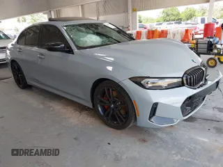 2023 BMW 3 Series 330i with VIN 3MW69FF01P8D33427, listed as a IAAI auction lot 42461734 with 15,587 mi miles and . Bid and sale history available at DreamBid. Image 1.