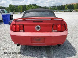2007 Ford Mustang GT Deluxe with VIN 1ZVHT85H675346717, listed as a Copart auction lot 54911565 with 194,020 mi miles and Salvage title. Bid and sale history available at DreamBid. Image 6.