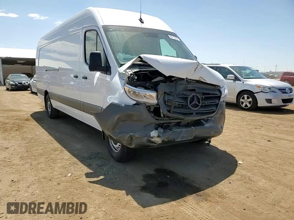 2022 Mercedes-Benz Sprinter with VIN W1Y4EDHY3NT114743, listed as a Copart auction lot 64815494 with Not Provided miles and Salvage Title. Bid and sale history available at DreamBid. Image 11.