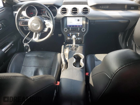 2020 Ford Mustang EcoBoost with VIN 1FA6P8TH5L5137177, listed as a Copart auction lot 57519255 with 82,865 mi miles and Salvage title. Bid and sale history available at DreamBid. Image 8.