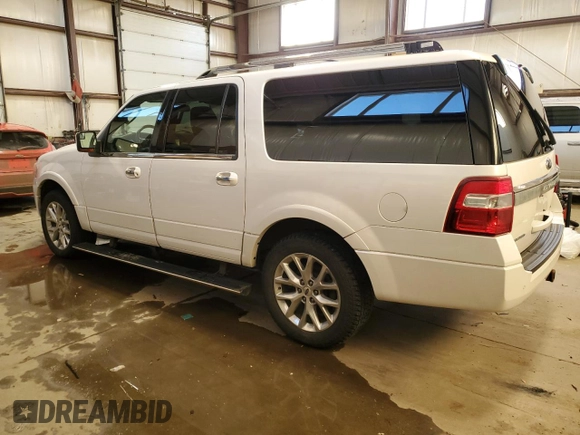2017 Ford Expedition EL Limited with VIN 1FMJK2AT1HEA24448, listed as a Copart auction lot 89368575 with 182,238 mi miles and Clean Title. Bid and sale history available at carsss.com. Image 2.