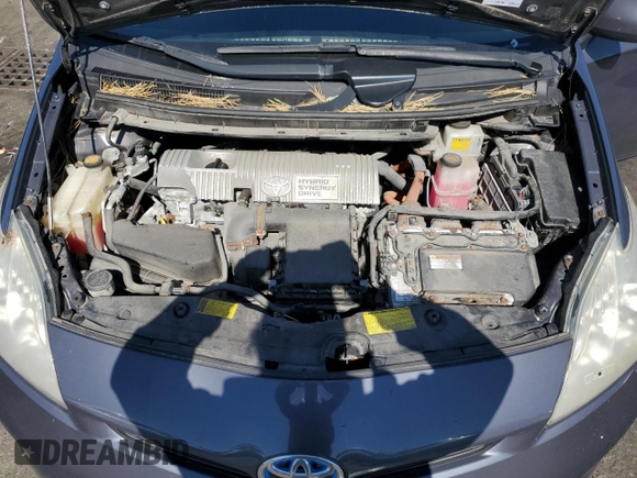 2013 Toyota Prius One with VIN JTDKN3DU8D5662863, listed as a Copart auction lot 48520015 with 87,596 mi miles and Clean Title. Bid and sale history available at DreamBid. Image 11.