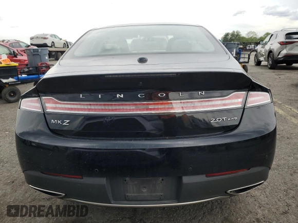 2018 Lincoln MKZ Reserve with VIN 3LN6L5F9XJR607427, listed as a Copart auction lot 57777005 with 70,031 mi miles and Salvage title. Bid and sale history available at DreamBid. Image 6.