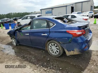 2019 Nissan Sentra SV with VIN 3N1AB7AP6KY256271, listed as a Copart auction lot 54496305 with Not Provided miles and Salvage Title. Bid and sale history available at DreamBid. Image 2.
