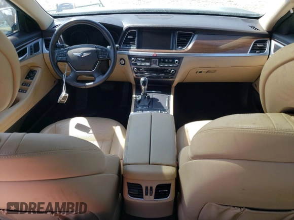 2017 Genesis G80 3.8L with VIN KMHGN4JE7HU176674, listed as a Copart auction lot 70269214 with 74,679 mi miles and Salvage Title. Bid and sale history available at carsss.com. Image 8.