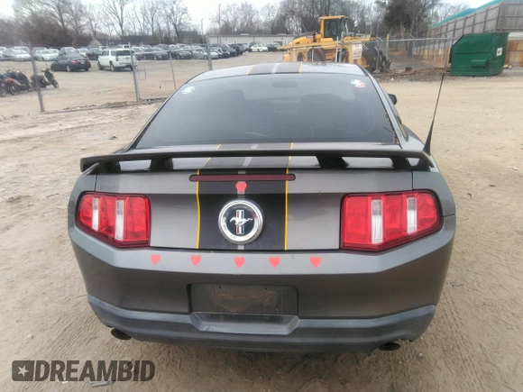 2011 Ford Mustang V6 with VIN 1ZVBP8AM5B5153108, listed as a IAAI auction lot 41780021 with 158,467 mi miles and . Bid and sale history available at carsss.com. Image 16.