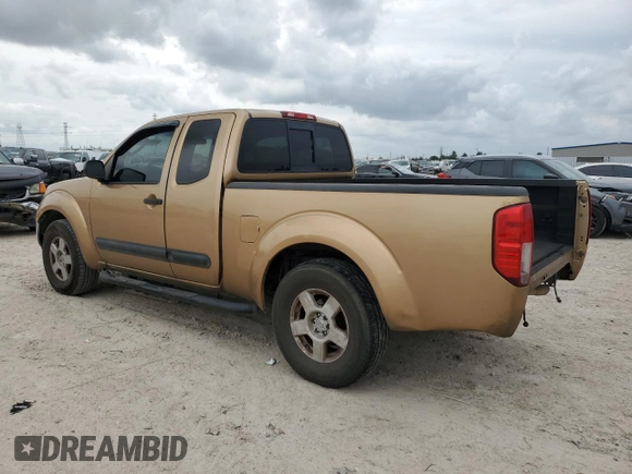 2005 Nissan Frontier SE with VIN 1N6AD06U05C402400, listed as a Copart auction lot 55028935 with 121,827 mi miles and Salvage title. Bid and sale history available at DreamBid. Image 2.