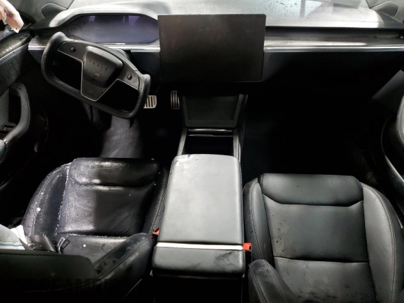 2022 Tesla Model S Plaid with VIN 5YJSA1E64NF466001, listed as a Copart auction lot 49312365 with Not Provided miles and Salvage Title. Bid and sale history available at carsss.com. Image 8.
