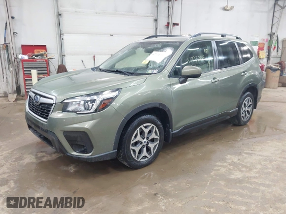 2019 Subaru Forester Premium with VIN JF2SKAEC5KH448008, listed as a IAAI auction lot 42722345 with 93,344 mi miles and . Bid and sale history available at DreamBid. Image 17.