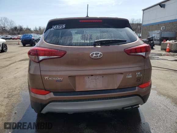 2017 Hyundai Tucson Sport with VIN KM8J3CA29HU577932, listed as a Copart auction lot 51362395 with 75,490 mi miles and Salvage Title. Bid and sale history available at DreamBid. Image 6.