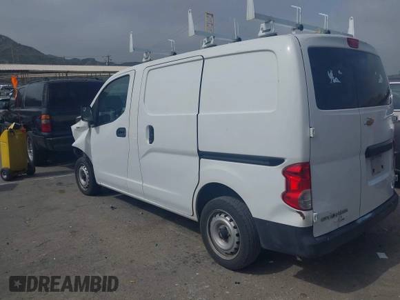 2015 Chevrolet City Express Cargo LS z VIN 3N63M0YN6FK693415, wystawiony jako IAAI lot #42026961 z przebiegiem 195 485 mil mil oraz . Historia ofert i sprzedaży dostępna na DreamBid. Obrazek 3.