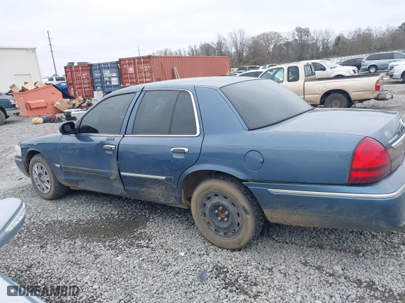 2007 Mercury Grand Marquis GS with VIN 2MEFM74V27X609128, listed as a IAAI auction lot 41474359 with 99,050 mi miles. Bid and sale history available at carsss.com. Image 14.