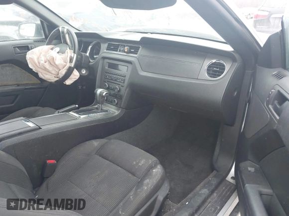 2012 Ford Mustang V6 with VIN 1ZVBP8EM3C5254613, listed as a IAAI auction lot 41387962 with 69,131 mi miles and . Bid and sale history available at DreamBid. Image 5.