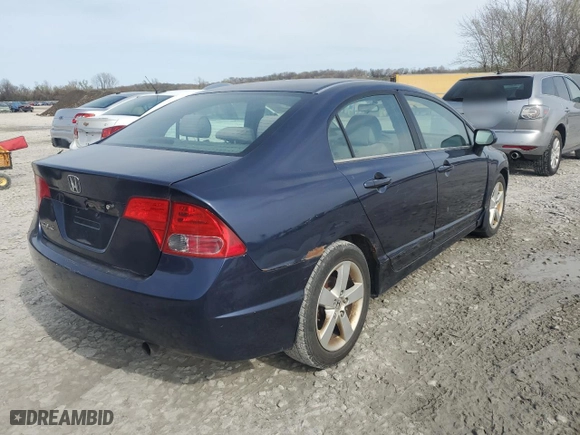 2007 Honda Civic Sdn EX with VIN 1HGFA16897L012023, listed as a Copart auction lot 51178045 with 198,838 mi miles and Clean Title. Bid and sale history available at carsss.com. Image 3.