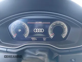 2020 Audi A4 Premium Plus with VIN WAUENAF46LA065907, listed as a IAAI auction lot 41647397 with 40,605 mi miles and . Bid and sale history available at DreamBid. Image 7.
