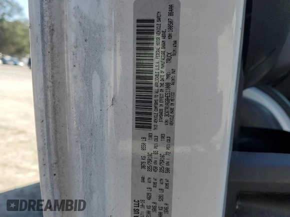 2017 Ram ProMaster Cargo with VIN 3C6TRVAG8HE511008, listed as a Copart auction lot 44364135 with 114,259 mi miles and Clean Title. Bid and sale history available at DreamBid. Image 13.
