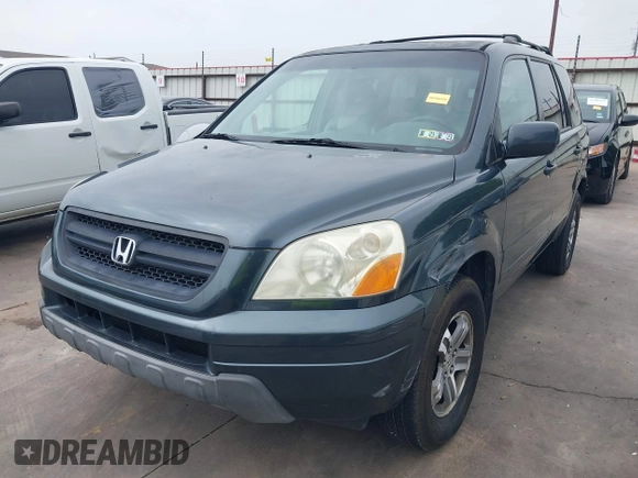 2005 Honda Pilot EX-L with VIN 5FNYF18565B046464, listed as a IAAI auction lot 41879495 with 228,021 mi miles. Bid and sale history available at carsss.com. Image 21.