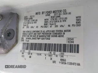 2015 Ford Transit Connect XL с VIN NM0LS6E78F1207302, выставлен на аукционе IAAI как лот 42606323 с пробегом 254 043 миль миль и . История ставок и продаж доступна на DreamBid. Изображение 9.
