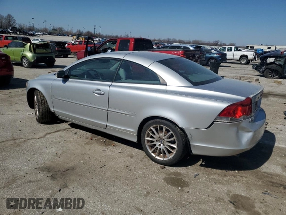 2006 Volvo C70 with VIN YV1MC68216J000944, listed as a Copart auction lot 48688765 with 146,247 mi miles and Salvage Title. Bid and sale history available at carsss.com. Image 2.