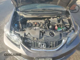 2014 Honda Civic Sedan LX with VIN 19XFB2F51EE010991, listed as a Copart auction lot 49179625 with 28,056 mi miles and Salvage Title. Bid and sale history available at carsss.com. Image 12.