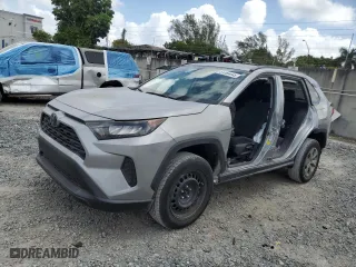 2019 Toyota RAV4 LE with VIN 2T3H1RFVXKW041886, listed as a Copart auction lot 51269445 with 45,932 mi miles and Salvage Title. Bid and sale history available at carsss.com. Image 1.