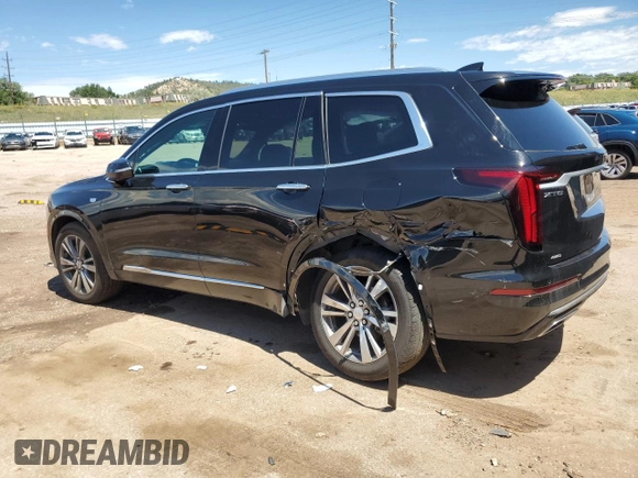 2020 Cadillac XT6 AWD Premium Luxury with VIN 1GYKPDRS8LZ147242, listed as a Copart auction lot 66333834 with 41,833 mi miles and Salvage Title. Bid and sale history available at carsss.com. Image 2.