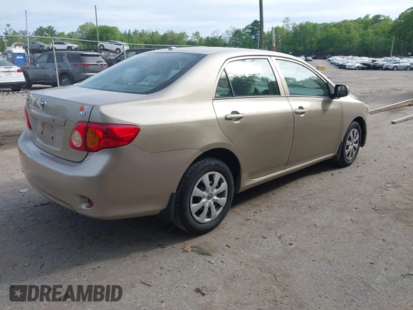 2009 Toyota Corolla with VIN 2T1BU40E99C122004, listed as a IAAI auction lot 42251061 with 210,193 mi miles and . Bid and sale history available at DreamBid. Image 4.