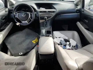 2015 Lexus RX 450h with VIN JTJBC1BA2F2469502, listed as a Copart auction lot 49475915 with 131,175 mi miles and Salvage title. Bid and sale history available at DreamBid. Image 8.