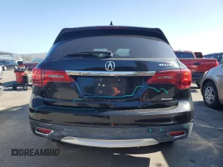 2016 Acura MDX w/Tech/Entertainment with VIN 5FRYD4H67GB028475, listed as a Copart auction lot 46524525 with 78,720 mi miles and Salvage Title. Bid and sale history available at carsss.com. Image 6.