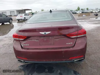 2015 Hyundai Genesis 3.8L with VIN KMHGN4JE5FU049032, listed as a IAAI auction lot 41923088 with 105,013 mi miles. Bid and sale history available at carsss.com. Image 16.