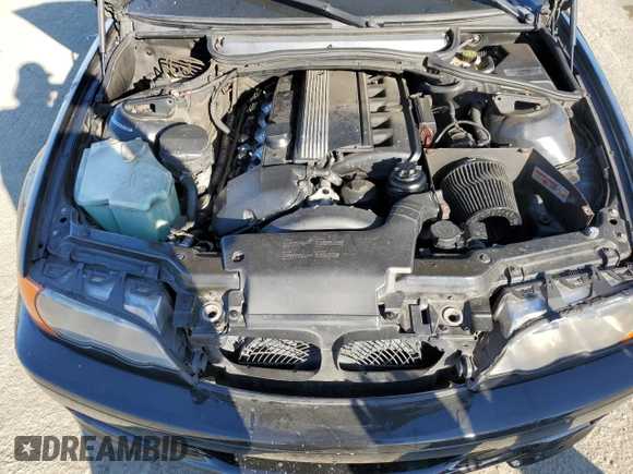 2001 BMW 3 Series 330Ci with VIN WBABN53421JU30014, listed as a Copart auction lot 46181895 with 238,938 mi miles and Salvage Title. Bid and sale history available at carsss.com. Image 11.