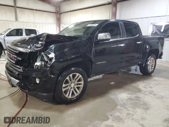 2016 GMC Canyon 2WD SLT with VIN 1GTG5DE39G1100516, listed as a Copart auction lot 87648455 with 243,815 mi miles and Salvage Title. Bid and sale history available at carsss.com. Image 1.