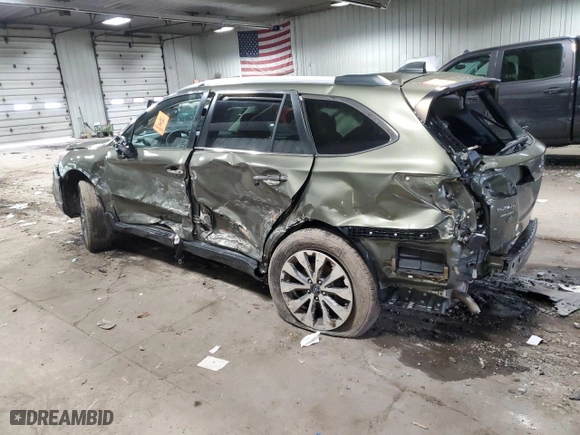 2017 Subaru Outback Touring with VIN 4S4BSETC7H3392163, listed as a Copart auction lot 51165305 with 0 mi miles and Non Repairable. Bid and sale history available at carsss.com. Image 2.