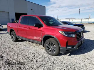2021 Honda Ridgeline Sport with VIN 5FPYK3F11MB015863, listed as a Copart auction lot 45236215 with 67,854 mi miles and Salvage title. Bid and sale history available at DreamBid. Image 4.