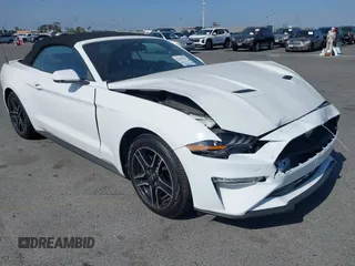 2018 Ford Mustang EcoBoost Premium with VIN 1FATP8UH8J5111364, listed as a IAAI auction lot 42261261 with 102,703 mi miles and . Bid and sale history available at DreamBid. Image 1.