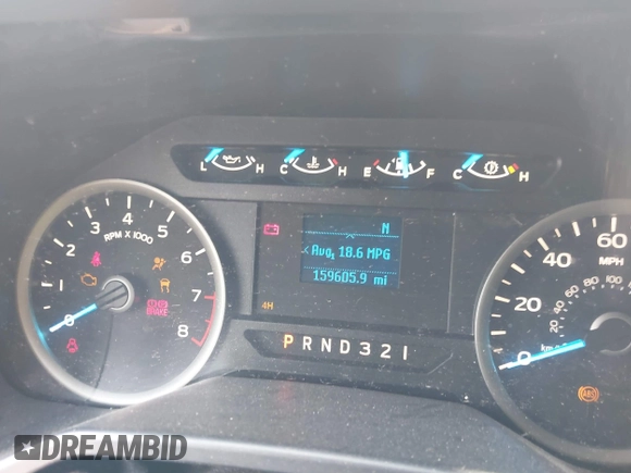 2016 Ford F-150 XLT with VIN 1FTEX1E80GKD98282, listed as a IAAI auction lot 40317900 with 159,605 mi miles. Bid and sale history available at carsss.com. Image 7.