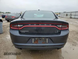 2019 Dodge Charger Police with VIN 2C3CDXKT1KH582405, listed as a Copart auction lot 57046445 with 136,171 mi miles and Salvage title. Bid and sale history available at DreamBid. Image 6.