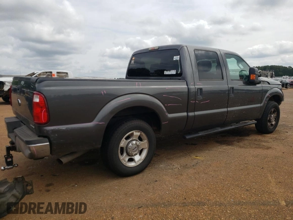 2015 Ford F-250 XL with VIN 1FT7W2A64FEC14416, listed as a Copart auction lot 54346255 with 145,617 mi miles and Salvage title. Bid and sale history available at DreamBid. Image 3.