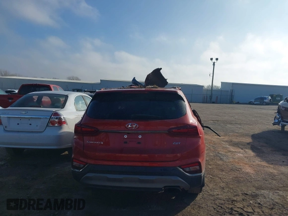 2020 Hyundai Santa Fe Limited with VIN 5NMS53AA0LH230466, listed as a IAAI auction lot 41252619 with Not Provided miles and . Bid and sale history available at DreamBid. Image 16.