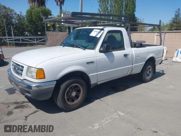 2003 Ford Ranger XL with VIN 1FTYR10D73PB18091, listed as a IAAI auction lot 42085266 with 135,054 mi miles. Bid and sale history available at carsss.com. Image 2.