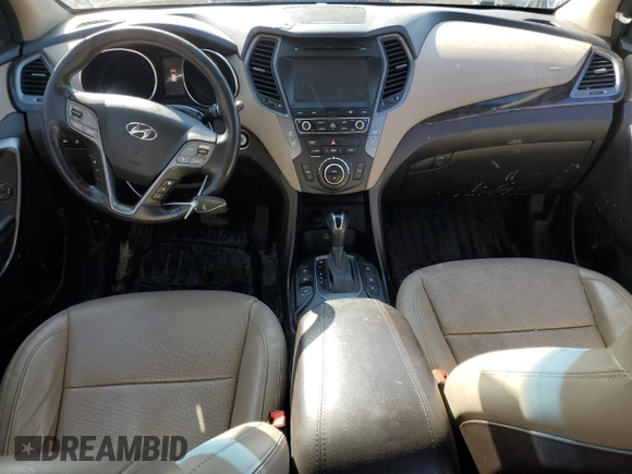 2017 Hyundai Santa Fe 2.0T with VIN 5XYZUDLA6HG475262, listed as a Copart auction lot 49876925 with 232,078 mi miles and Salvage title. Bid and sale history available at DreamBid. Image 8.