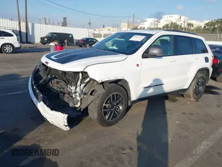 2021 Jeep Grand Cherokee Trailhawk with VIN 1C4RJFLG5MC565316, listed as a IAAI auction lot 41402435 with 69,261 mi miles. Bid and sale history available at carsss.com. Image 17.