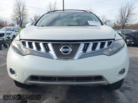 2009 Nissan Murano S with VIN JN8AZ18W69W113832, listed as a IAAI auction lot 41315201 with Not Provided miles and . Bid and sale history available at DreamBid. Image 12.