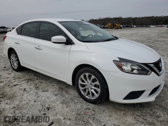 2019 Nissan Sentra SV with VIN 3N1AB7AP7KY280966, listed as a Copart auction lot 44767325 with 89,300 mi miles and Salvage Title. Bid and sale history available at carsss.com. Image 4.