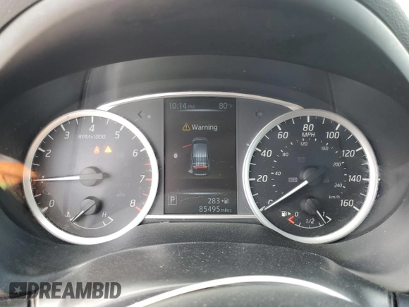 2017 Nissan Sentra SV with VIN 3N1AB7AP5HY408419, listed as a Copart auction lot 51889175 with 85,495 mi miles and Salvage Title. Bid and sale history available at DreamBid. Image 9.
