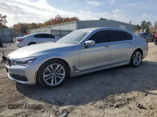 2016 BMW 7 Series 750i with VIN WBA7F0C50GGM20697, listed as a Copart auction lot 78850524 with 126,518 mi miles and Salvage Title. Bid and sale history available at carsss.com. Image 1.